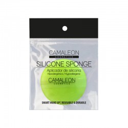 Esponja Silicona Verde Camaleón - Suave y Eficaz