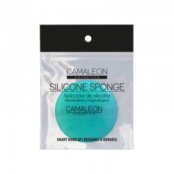 Camaleón Esponja Silicona Azul - Suave y Eficaz
