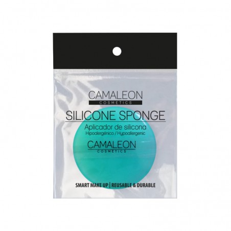 CAMALEON ESPONJA SILICONA AZUL