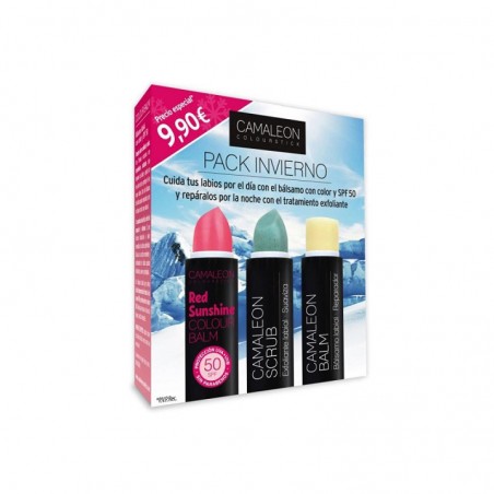 PACK INVIERNO EXFOLIANTE + LIP BALM + COLOUR BALM