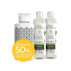 Pack Agua Micelar Bio 2 ud + Botella de Vidrio