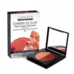 Sombra de Ojos Terracota Melocotón - Camaleón