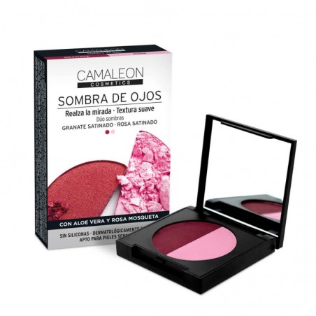 CAMALEON SOMBRA OJOS GRANATE ROSA