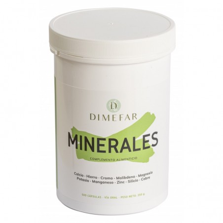 MINERALES 250 GR 500 CAPSULAS