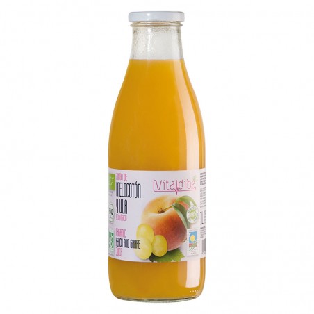 ZUMO MELOCOTON UVA BLANCA ECO 1 LITRO