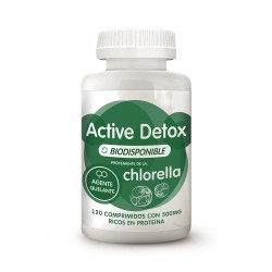 Chlorella Active Detox Bio 500 mg - Suplemento Natural