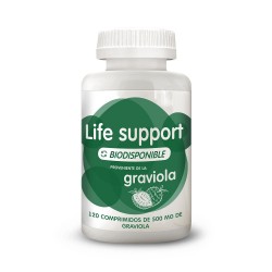 Graviola Life Support Bio 500 mg - Suplemento Natural
