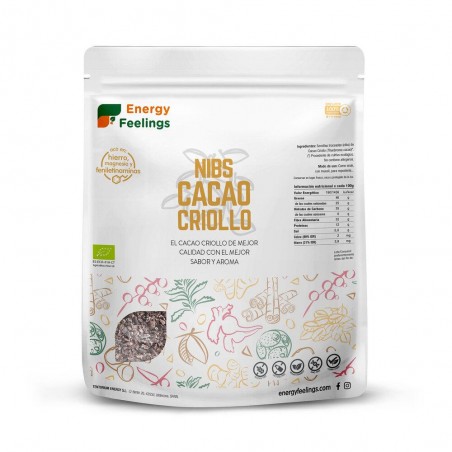 CACAO CRIOLLO NIBS ECO 1 kg