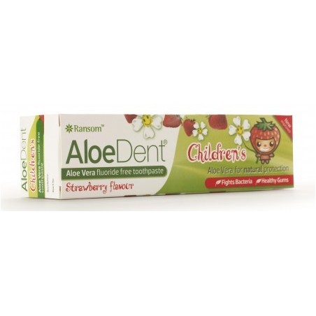 DENTIFRICO ALOE VERA NIÑOS SIN FLUOR 50 ML