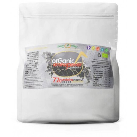 ORGANIC AMINOPOWER 77% PROTEINA ECO VAINILLA 500 g