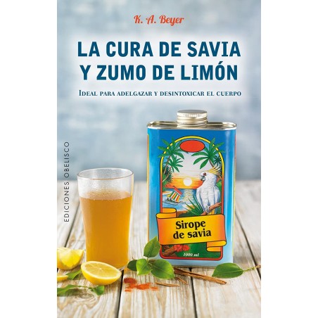 LIBRO LA CURA DE SAVIA Y ZUMO DE LIMON