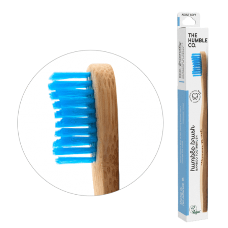 CEPILLO DIENTES BAMBU ADULTO SUAVE AZUL