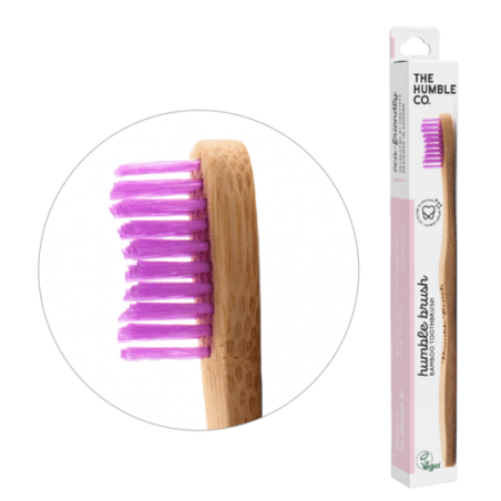 CEPILLO DIENTES BAMBU ADULTO MEDIO MORADO
